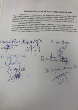 SUYA YÜZDE 50 İNDİRİM ÖNERGESİ GÜNDEME ALINMADI: BALIKESİR TÜRKİYE’NİN EN PAHALI SUYUNU KULLANMAYA MAHKUM EDİLDİ…