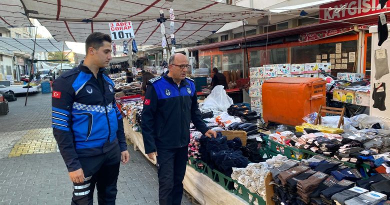  ZABITA PAZARYERLERİNİ DENETLİYOR