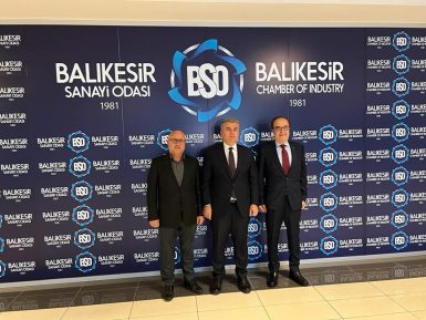 Milletvekili Mustafa Canbey’den Sanayi Odası ve Eğitim-Bir-Sen’e Hayırlı Olsun Ziyareti