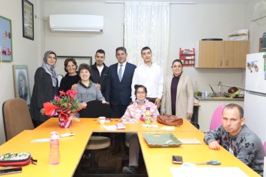 BURHANİYE BELEDİYESİ ENGELLİLERİ UNUTMADI