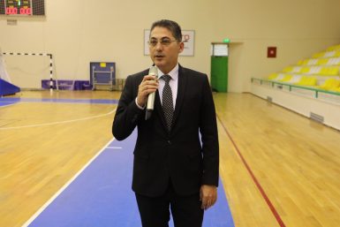 100. YIL CUMHURİYET VOLEYBOL TURNUVASININ AÇILIŞI YAPILDI