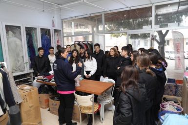 BELEDİYE İLE ÖĞRENCİLERİN İŞBİRLİĞİ