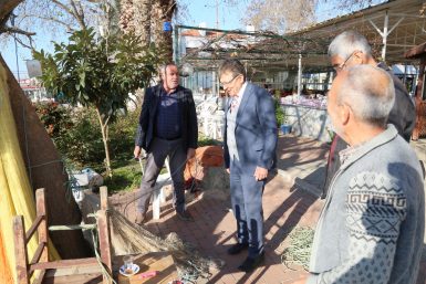 BAŞKAN ARSLAN ALTINOLUK ESNAFINI ZİYARET ETTİ