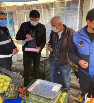 EDREMİT BELEDİYESİ ÖLÇÜ KONUSUNDA ESNAFI UYARDI