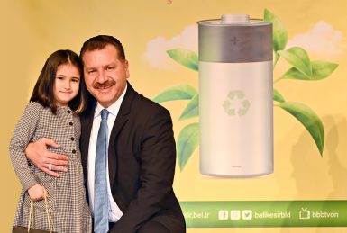 35 ton atık pil toplantı