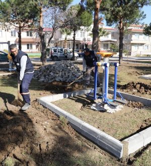 BURHANİYE’DE TALİP APAYDIN ÇAMLIĞI YENİLENİYOR