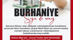 BAŞKAN DEVECİLER: “BURHANİYE SİZİN DE EVİNİZ”