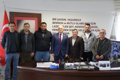 BAŞKAN DEVECİLER’E ZİRAAT ODASI ZİYARETİ
