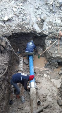 Balıkesir Osmaniye su şebekesine hayat veriyor