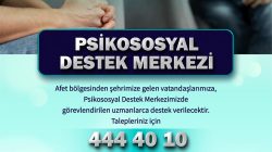 Depremzedelere ücretsiz psikososyal destek