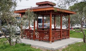 Ayvalık Belediyesi’nden Sanayi Bölgesinde Sosyal Alanlar ve Kamelyalar