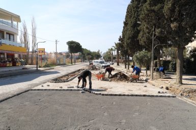 BURHANİYE’DE YOL ÇALIŞMALARINA TAM GAZ DEVAM