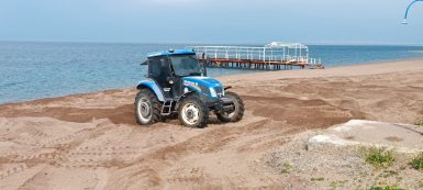 BURHANİYE’NİN MAVİ BAYRAKLI PLAJLARI YAZA HAZIRLANIYOR