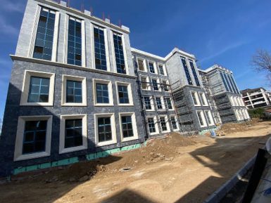 EDREMİT YENİ HÜKÜMET KONAĞI İNŞAATI TAMAMLANIYOR