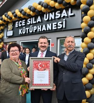 Büyükşehir, Ece’nin adını kütüphanede yaşatacak