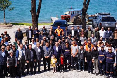 BAŞKAN ERGİN ÇALIŞMA ARKADAŞLARIYLA BAYRAMLAŞTI