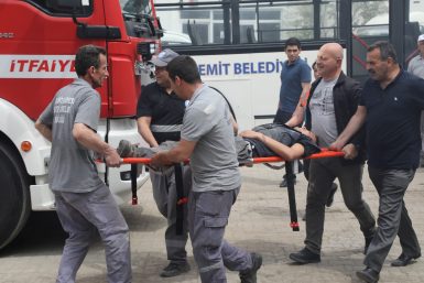 EDREMİT BELEDİYESİ’NDE YANGIN TATBİKATI