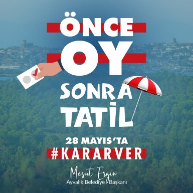 BAŞKAN ERGİN’DEN ‘TATİLE GELME OYUNU KULLAN’ ÇAĞRISI