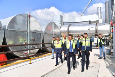 Büyükşehir den yeni asfalt üretim tesisi