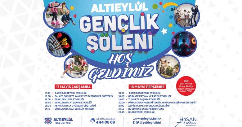  ALTIEYLÜL’DEN GENÇLİK FESTİVALİ