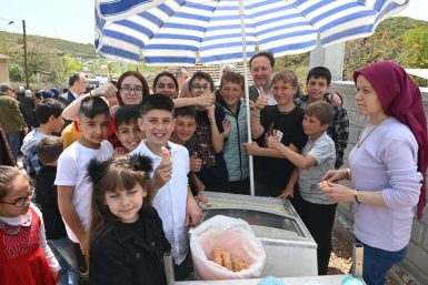 BAŞKAN ORKAN KÖY HAYIRLARINDA