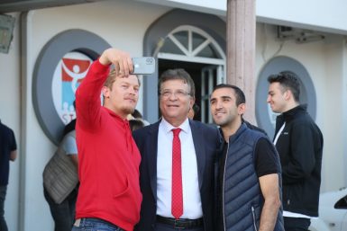 BAŞKAN ARSLAN GENÇLERLE BULUŞTU