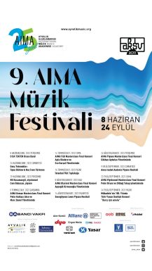 AYVALIK 9. AIMA MÜZİK FESTİVALİ BAŞLIYOR