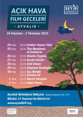 AYVALIK’TA SİNEMA DOLU GÜNLER BAŞLIYOR