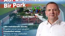 YENİMAHALLE’YE ADI GİBİ YEPYENİ BİR PARK