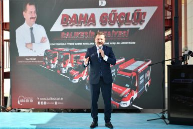 İtfaiye teşkilatına 42 milyon liralık yeni envanter desteği