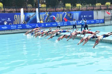 Avrupa Triatlon Şampiyonası Balıkesir de gerçekleştirildi