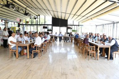 BAŞKAN ORKAN MUHTARLARLA BULUŞTU