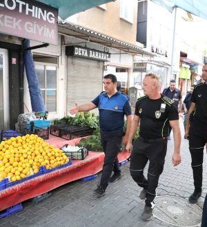 Edremit Zabıta’dan Pazar yeri denetimleri