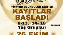 BBKT’NİN TİYATRO OYUNCULUK EĞİTİMİ KAYITLARI BAŞLADI