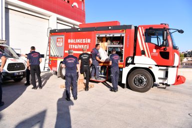 Büyükşehrin arama kurtarma ekibi Libya da