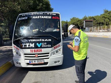 Ulaşımda sıkı denetim