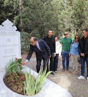 Edremit Belediyesi Ülker Erke’yi unutmadı
