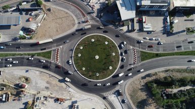 Düzenli estetik ve güvenli kavşaklar