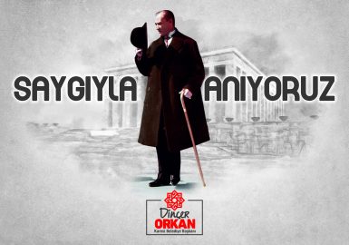 Karesi Belediyesi 10 Kasım İlanı