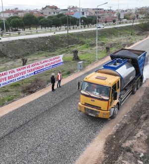 HALK İSTEDİ BAŞKAN YAPTI BAĞLANTI YOLU KULLANIMA AÇILDI