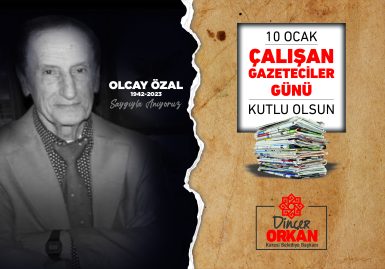 KARESİ BELEDİYESİ 10 OCAK ÇALIŞAN GAZETECİLER GÜNÜ İLANI