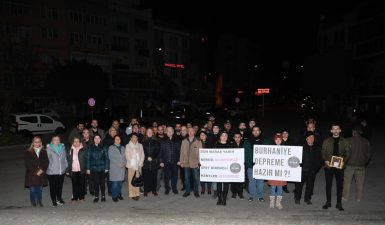 BURHANİYE, 6 ŞUBAT DEPREMİNİ 04:17’de ANDI