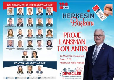 BAŞKAN DEVECİLER, YENİ DÖNEM LANSMANINI YAPACAK