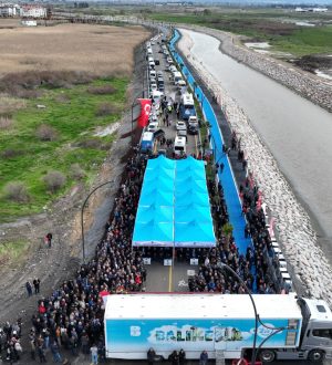 Büyükşehir Ülkü Yolu nun açılışını gerçekleştirdi