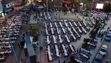 BURHANİYELİLER KADİR GECESİ’NDE İFTARDA BULUŞTU