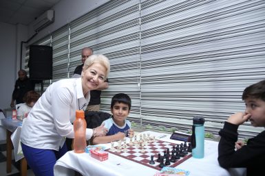 BURHANİYE BELEDİYESİ 23 NİSAN ULUSAL EGEMENLİK VE ÇOCUK BAYRAMI SATRANÇ TURNUVASI BAŞLADI