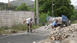 BURHANİYE GENELİNDE YOL YAPIM ÇALIŞMALARI ARALIKSIZ SÜRÜYOR