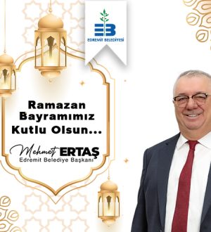 Edremit Belediyesi Ramazan Bayramı Kutlama İlanı