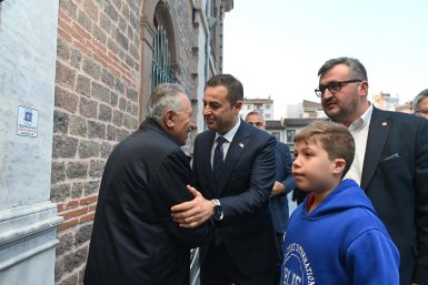 Başkan Akın bayram ziyaretlerine başladı