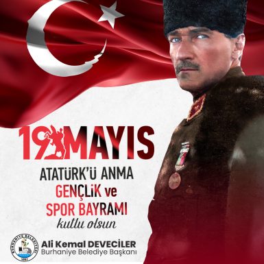 Burhaniye Belediyesi 19 Mayıs Kutlama İlanı